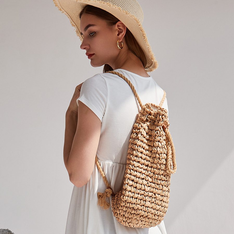 Women'S Raffia Bags - Пляжные сумки на плечо ручной работы
