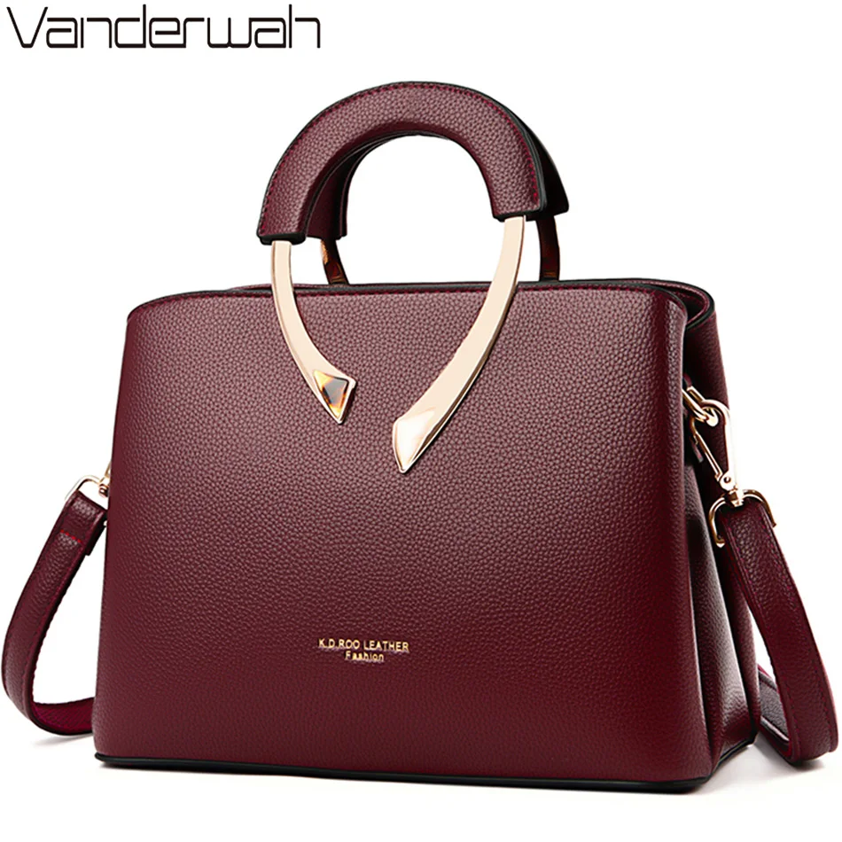 Women Bags On Sale - Натуральная VANDERWAH Высококачественная повседневная сумка-тоут из