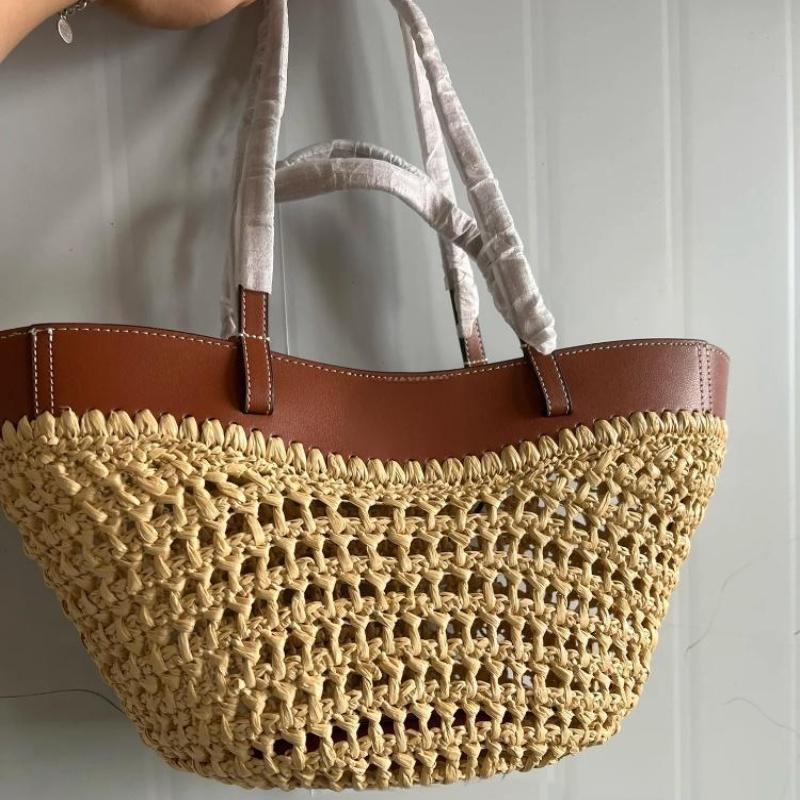 Women Bags On Sale - Брендовая полая тканая пляжная сумка, нишевая