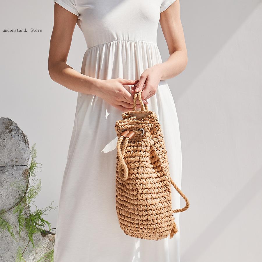 Пляжные сумки на плечо ручной  – обзор и цена Women'S Raffia Bags