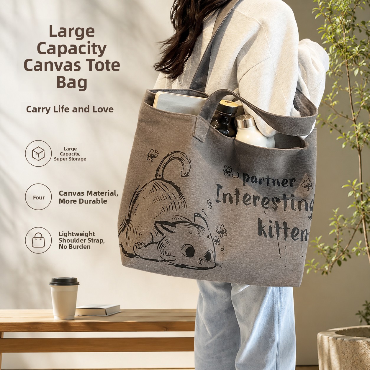 Вместительная холщовая сумка-т – обзор и цена Women Bags 2026 Trends